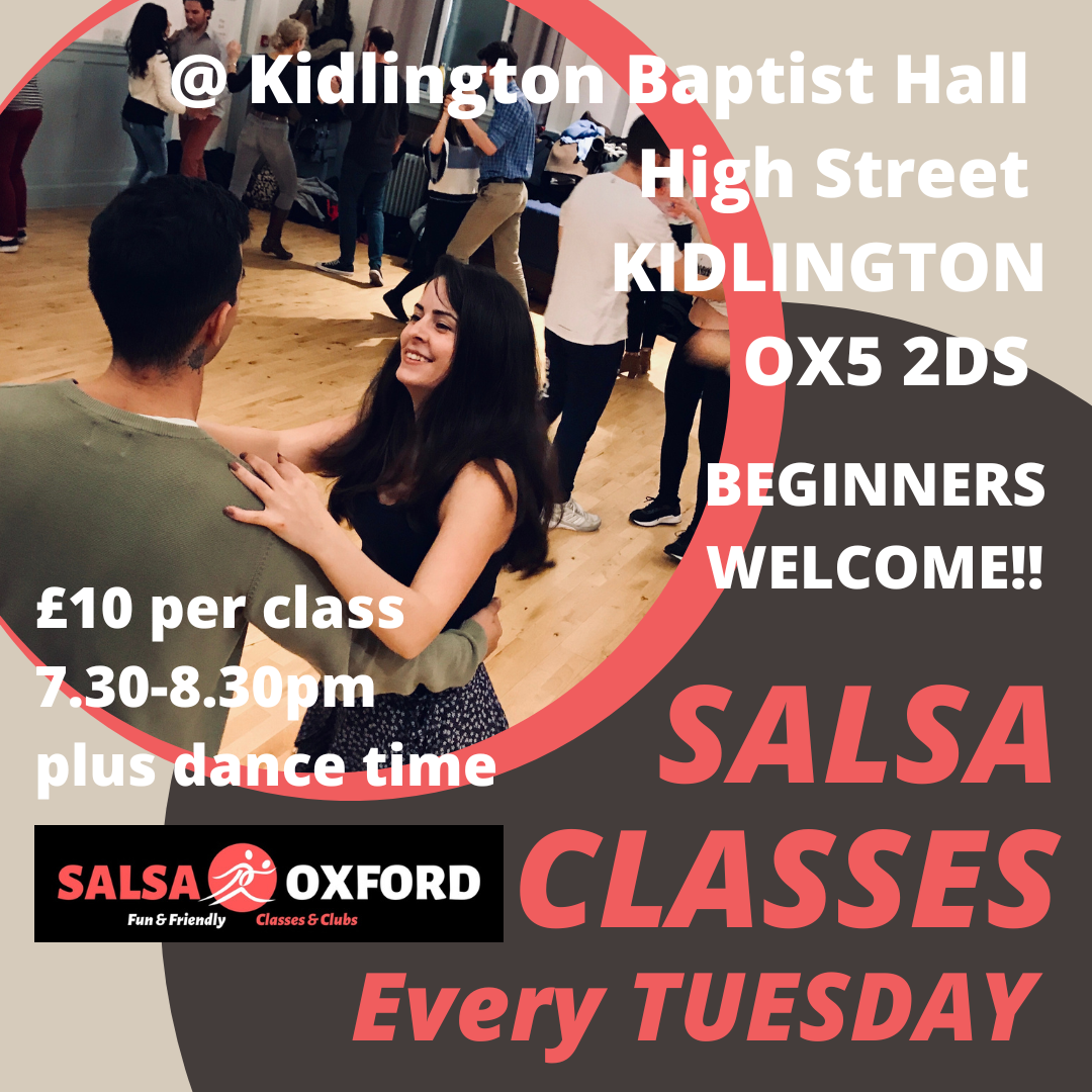 Tuesday Salsa Classes in Kidlington