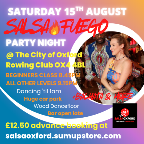 Salsa Fuego Saturday Party Night