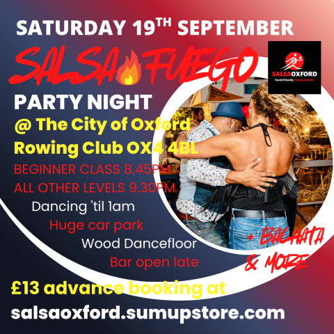 Salsa Fuego Saturday Party Night