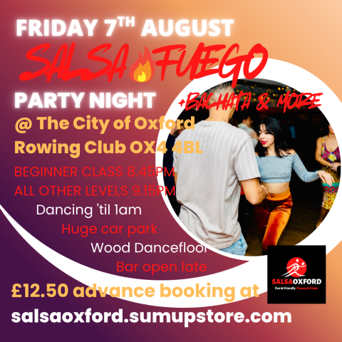 Salsa Fuego Friday Party Night